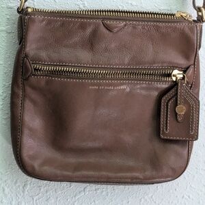 Marc By Marc Jacobs Brown 🤎 Crossbody Handbag Purse Leather